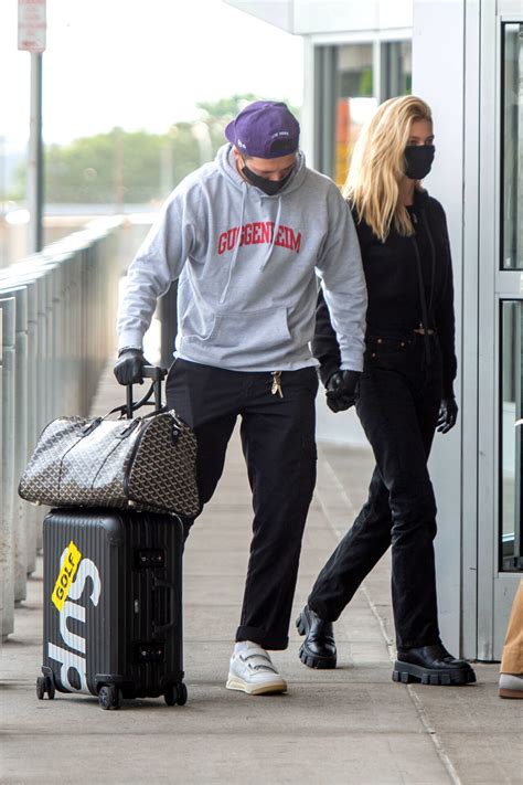 Brooklyn Beckham And Nicola Peltz at JFK Airport June 25, 2020